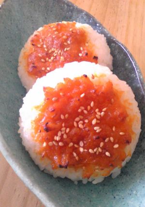 ピリ辛！味噌焼きおにぎり-レシピのメイン写真