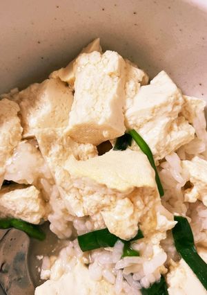 【ズボラ】豆腐のふわとろあんかけ丼-レシピのメイン写真