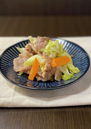豚こまキャベツの生姜味噌炒め-レシピのメイン写真