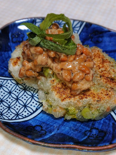大根もちの納豆がけ-レシピのメイン写真