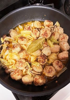 フライパンで！食べたらロールキャベツ-レシピのメイン写真