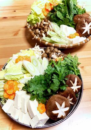 鍋物の野菜の下ごしらえ よくある材料編-レシピのメイン写真