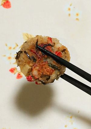 れんこんとカニカマの落とし焼き-レシピのメイン写真