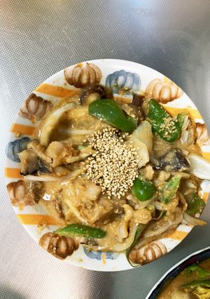 レンジコク旨きな粉ごま味噌ポン味甘酢酢豚-レシピのメイン写真