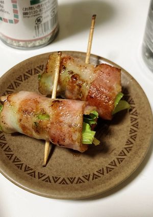 超シンプル★セロリのベーコン巻き-レシピのメイン写真