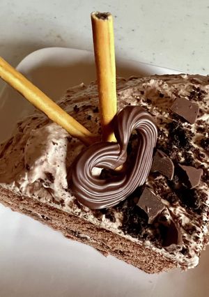 チョコまみれケーキ-レシピのメイン写真