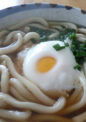 ササッとできる☆温玉うどん♪-レシピのメイン写真