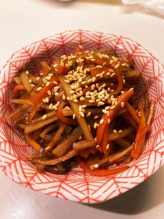 きんぴらごぼう-レシピのメイン写真