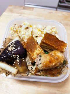 しそ巻き豚肉と厚揚げ☆ナスの煮びたし弁当-レシピのメイン写真
