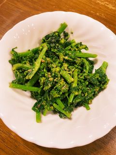 菜の花の味噌和え-レシピのメイン写真