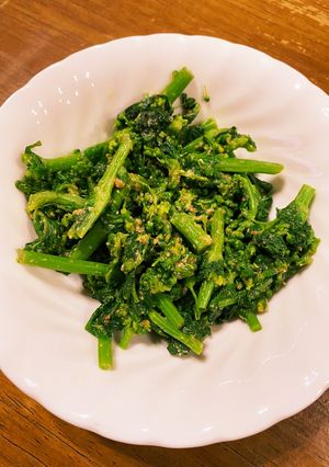 菜の花の味噌和え-レシピのメイン写真