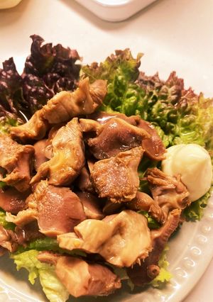 おつまみに！砂肝ニンニク醤油-レシピのメイン写真