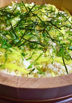 たくあんマヨの・ちらし飯-レシピのメイン写真