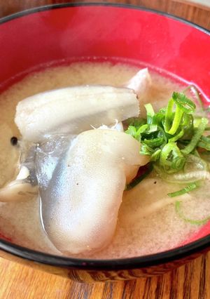 コラーゲンまみれ・ゲンゲの味噌汁-レシピのメイン写真