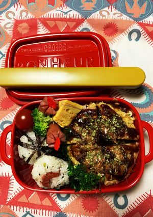 3/10よっちゃんお好み焼き弁当-レシピのメイン写真