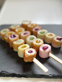 簡単おつまみ♪ちくわのカラフル串-レシピのメイン写真