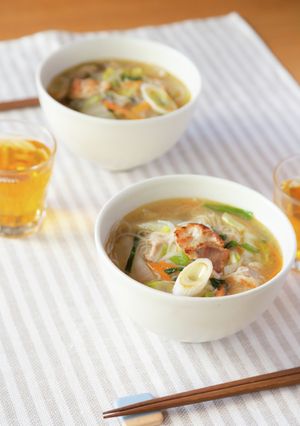 野菜たっぷり！中華 五目汁ビーフン-レシピのメイン写真