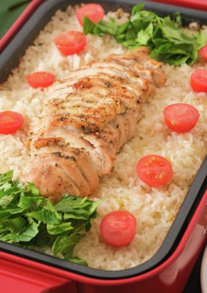 サラダチキンでシンガポールライス☆-レシピのメイン写真