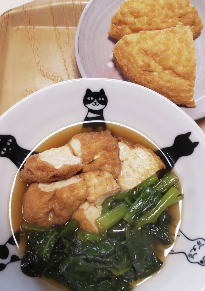 厚揚げ豆腐と小松菜のうまいうまい煮-レシピのメイン写真