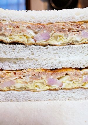 お弁当にピッタリ♡厚焼きたまごサンド-レシピのメイン写真