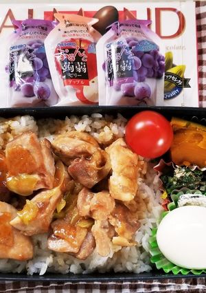 焼き鳥丼弁当(3.10)-レシピのメイン写真