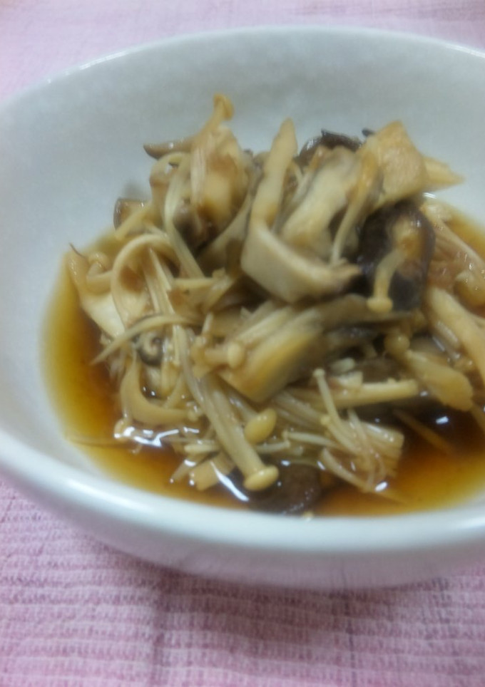 週末の作りおき☆きのこの煮浸し-レシピのメイン写真