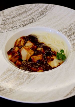 激辛麻婆豆腐そうめん-レシピのメイン写真