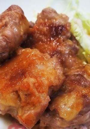 包丁いらず！豚コマ肉のチーズボール-レシピのメイン写真