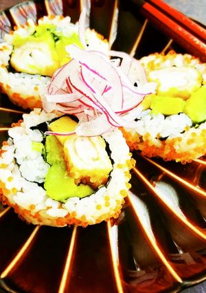 エビフライとアボカドのロール寿司-レシピのメイン写真