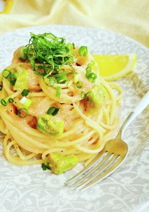 アボカドたらこパスタ-レシピのメイン写真