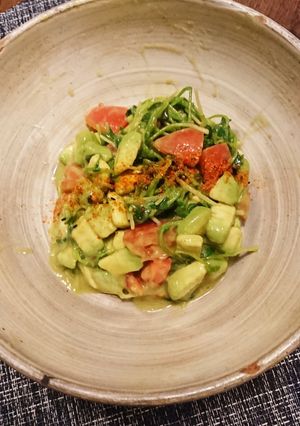 豆苗アボカド和え-レシピのメイン写真