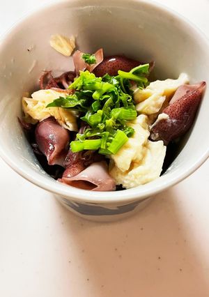 ホタルイカと湯葉の和え物-レシピのメイン写真