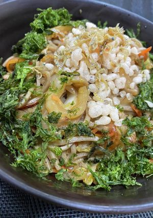 *麺つゆと蕎麦の和風焼き蕎麦*-レシピのメイン写真