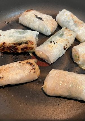 【ダイエット飯】ライスペーパーで棒餃子-レシピのメイン写真