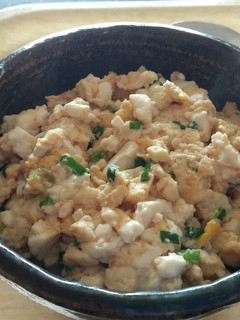 炒り豆腐丼-レシピのメイン写真