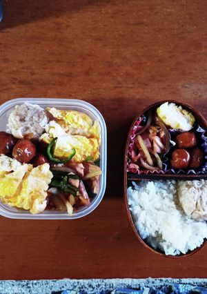 今日のムスコ弁当72-レシピのメイン写真