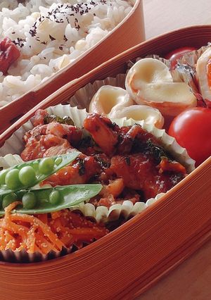さっぱり梅肉鶏もも肉★美味しく安心お弁当-レシピのメイン写真
