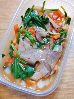 ほうれん草とベーコンのトマト煮-レシピのメイン写真