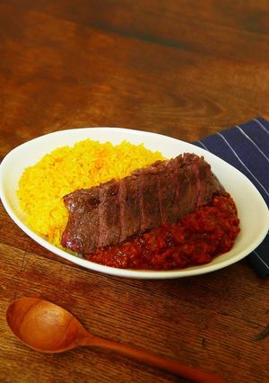 ステーキカレー-レシピのメイン写真
