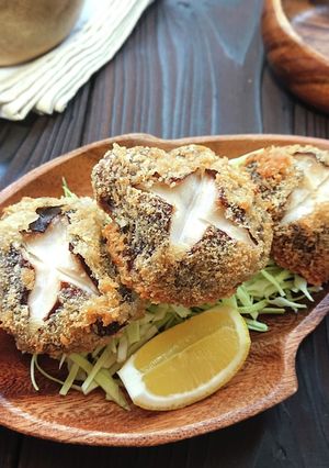 ジュースが溢れ出る肉厚椎茸フライ-レシピのメイン写真