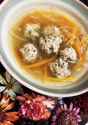 もっちり肉団子の中華スープ-レシピのメイン写真