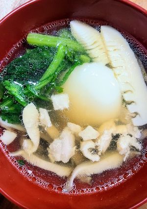 お正月じゃなくても♪旬の食材でお雑煮-レシピのメイン写真