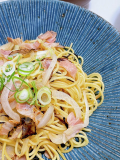 たまねぎとベーコンの和風パスタ-レシピのメイン写真