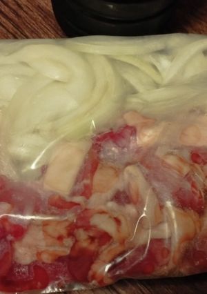 下味冷凍(豚丼風)-レシピのメイン写真