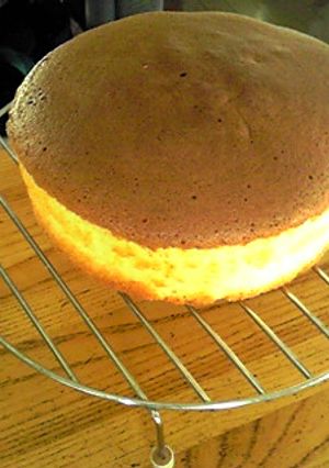 スポンジケーキ-レシピのメイン写真