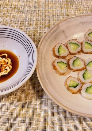 簡単おつまみ！ピリ辛ちくきゅー！-レシピのメイン写真
