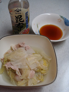 素材の旨味。白菜と豚肉を昆布つゆで。-レシピのメイン写真