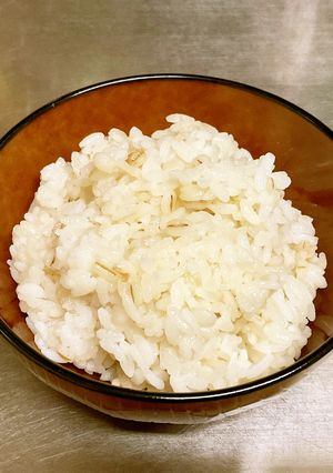 そば湯で麦ごはん-レシピのメイン写真
