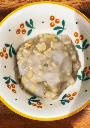 里芋の納豆和え 離乳食中期〜冷凍ストック-レシピのメイン写真