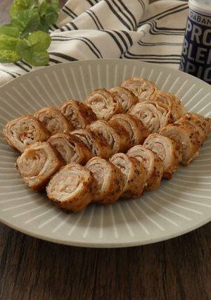 材料4つ！豚バラロールのスパイスソテー-レシピのメイン写真